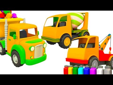 Car Cartoons for Kids: Leo the Truck and Street Vehicles