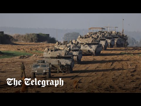 Israeli tanks leave Gaza as ceasefire begins