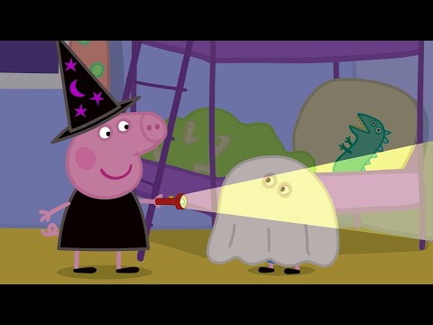 The Halloween Power Cut! 🔦 | Peppa Pig Tales