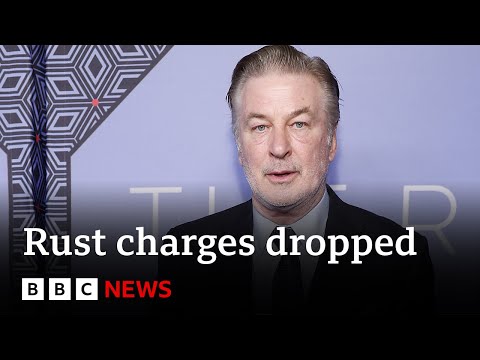 Alec Baldwin Rust charges dropped, say lawyers - BBC News