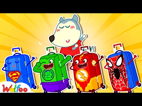 🔴LIVE: Wolfoo Plays with Superhero Suitcase | Wolfoo Family Kids Cartoon