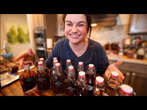 Making Vanilla Extract at home for a FRACTION of the price! | Bourbon Vanilla &amp; others