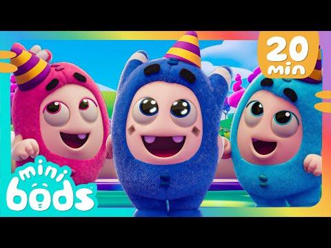 Party Time Pogo | Masa Majlis | Minibods | Cute Cartoons for Kids @Oddbods Malay