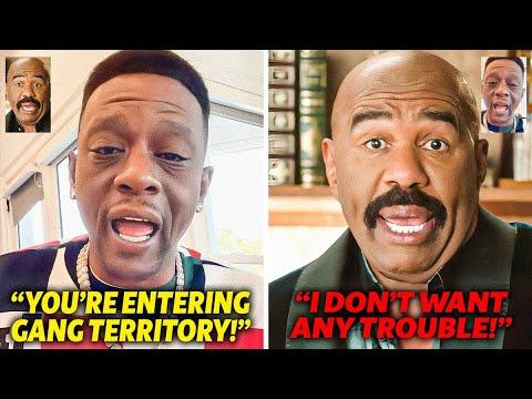 Lil Boosie CONFRONTS Steve Harvey's Recent THREATS to Katt Williams