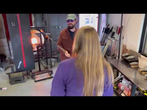 Glass blowing date