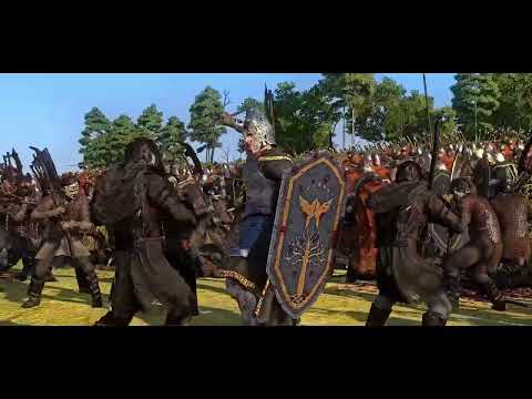 Gondor Vs Mordor | Rise of Mordor |  Lord of the Rings Cinematic battle |