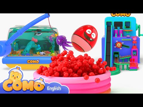 Como | Goldberg Machine + More Episode 14min | Cartoon video for kids | Como Kids TV