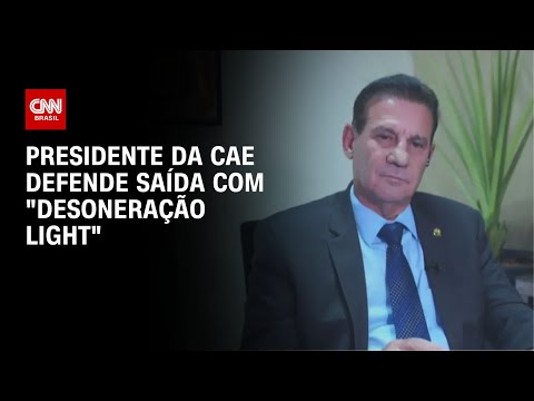 Presidente da CAE defende sa&iacute;da com &quot;desonera&ccedil;&atilde;o light&quot; | BASTIDORES CNN