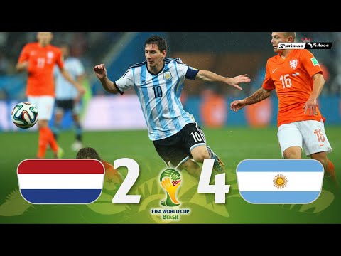 Netherlands 0 (2) x (4) 0 Argentina ● 2014 World Cup Semifinal Extended Goals &amp; Highlights HD