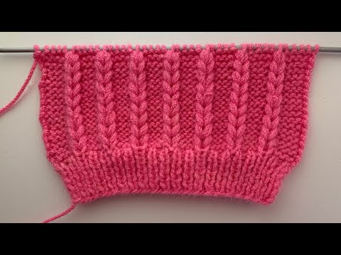 Super Easy Knitting Stitch Pattern