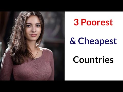 3 Poorest and Cheapest Countries with Many Single Women 가장 가난하고 저렴한 3개 국가 アジアで最も貧しく安い3カ国