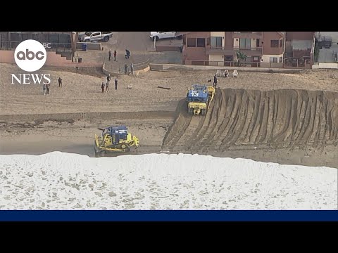 Preparations for massive storm on California coast