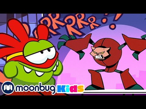 Om Nom Stories - Heroes Unite! | Cut The Rope | Funny Cartoons for Kids &amp; Babies | Moonbug