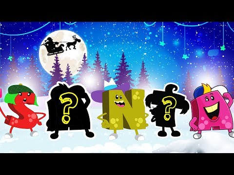 Can you Find the Missing SANTA ? | Guess the Missing Alphabet | Learning Video for Kids |ABC Monster