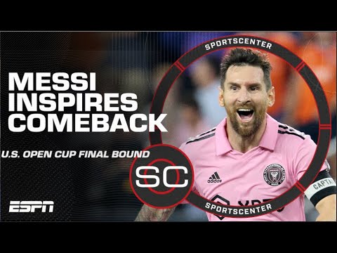 Lionel Messi&rsquo;s VISION leads Inter Miami&rsquo;s DRAMATIC comeback 😳 | SportsCenter