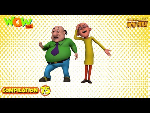 Motu Patlu - Non stop 3 episodes | 3D Animation for kids - #75