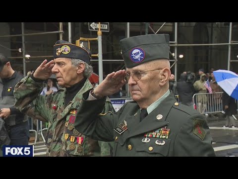 Veterans Day Parade in Manhattan