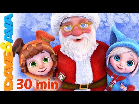 🎅 Christmas Songs | Deck the Halls, Jingle Bells, We Wish You a Merry Christmas | Dave and Ava 🎅