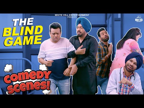 The Blind Game | Jaswinder Bhalla, Binnu Dhillon,Gurpreet Ghuggi,Karamjit Anmol,Harby | Comedy Video