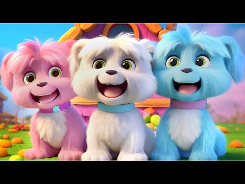 Baby Dog Doo Doo Song , Wheels On The Bus Go Round and Round | Simple Kids Songs | ✨ Happy Shark