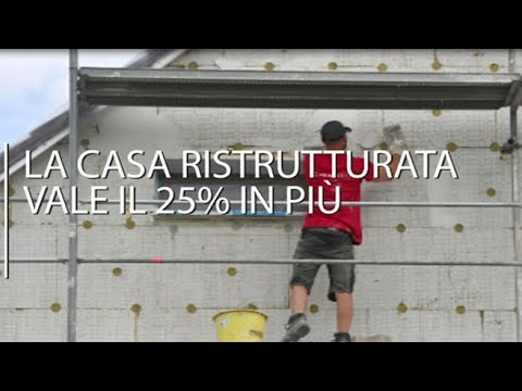 Case green, dopo la ristrutturazione il valore aumenta del 25%