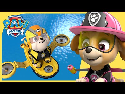 Rubble and Skye Save a Hot Air Balloon &amp; More 🎈 | PAW Patrol Compilation | Cartoons for Kids