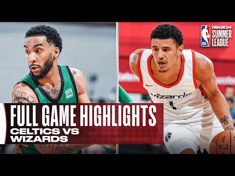 CELTICS vs WIZARDS | NBA SUMMER LEAGUE | FULL GAME HIGHLIGHTS