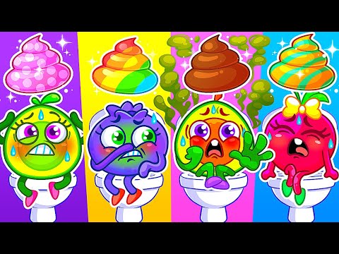 Colorful Adventures 🌈 Healthy Habits and Potty Training for Kids by Pit &amp; Penny 🥑