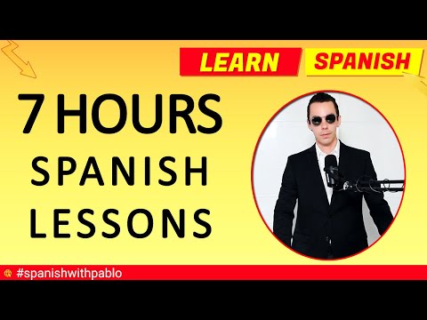 Learn Spanish With Pablo Lessons Compilation. 