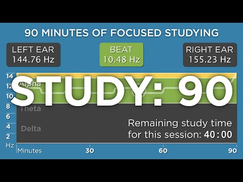 [v2] 90 Minutes of Focused Studying: The Best Binaural Beats