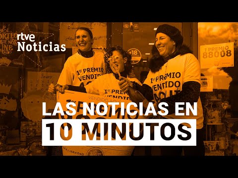 Las noticias del VIERNES 22 de DICIEMBRE en 10 minutos | RTVE Noticias