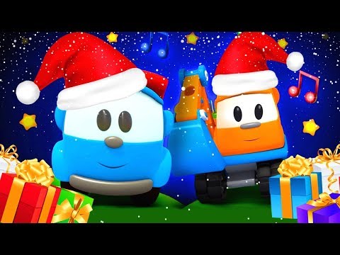 Merry Christmas! Christmas Cartoons for kids - Leo the Truck Cartoon in English