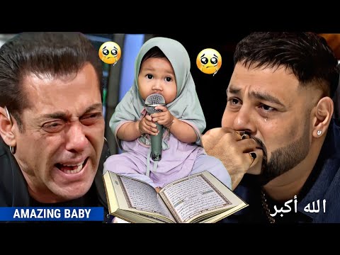 Strange Baby Magically Reads Al-Qur'an Melodiously Surah At-Taghabun