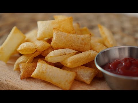 Crispy French Fries (the most creative way | bubble Potato Chips )
