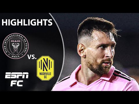 Lionel Messi held scoreless in Inter Miami MLS home debut vs. Nashville SC | Highlights | ESPN FC