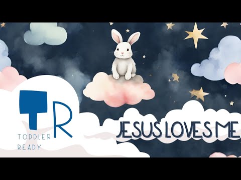 Jesus loves me | Toddler Ready | Christian songs For Kids | Instrumental with Lyrics