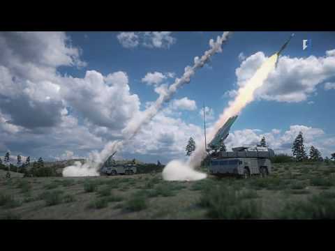 Работа ЗРК &quot;Бук-М2&quot; по BGM-109 Tomahawk и  F/A-18 Hornet, ЗРС С-300ВМ &quot;Антей-2500&quot; по баллистике