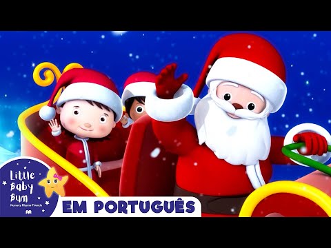 Um Feliz Natal pra Todos | Can&ccedil;&otilde;es para crian&ccedil;as | Little Baby Bum em Portugu&ecirc;s