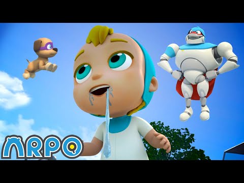 Superhero Dream!! | ARPO The Robot | Funny Kids Cartoons | Kids TV Full Episodes