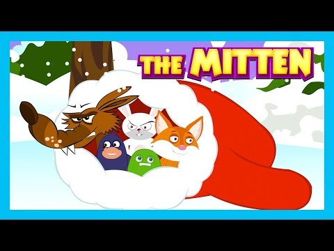 THE MITTEN - CHRISTMAS STORIES || KIDS HUT STORIES - BEDTIME STORIES FOR KIDS || ANIMATED STORIES