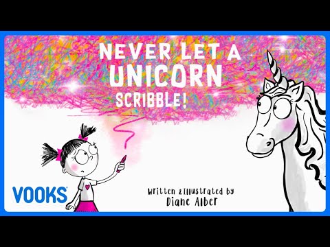 🦄Never Let A Unicorn Scribble! | Kids Book Read Aloud | Vooks Narrated Storybooks