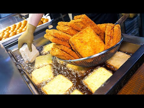 Best street food snack shop in Korea?! Most satisfying food masters video. BEST 23 /  street food