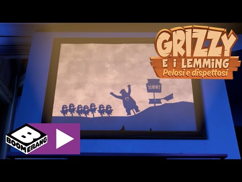 Il teatro delle ombre | Grizzy e I Lemming | Boomerang