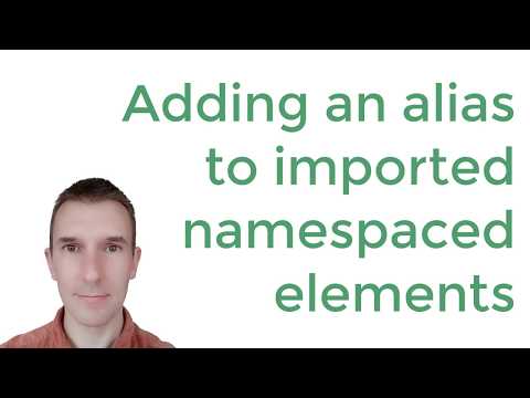 PHP namespaces 6/10: Adding an alias to imported namespaced elements