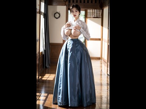 AI LOOKBOOK hanbok underboob 한복 韓服 [4k Ai]