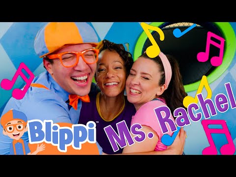 Blippi Meets Ms.Rachel!! 🥰  Musical Day In The City |BLIPPI| Kids TV Shows | Cartoons For Kids