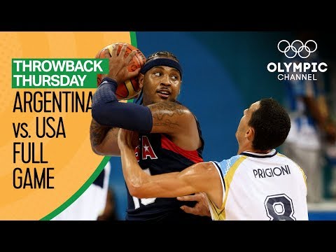 Argentina v USA - Beijing 2008 - Basketball Replays | Throwback Thursday