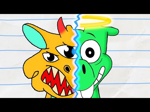 Good Dragon vs Bad Dragon! | Boy &amp; Dragon | Wildbrain Toons