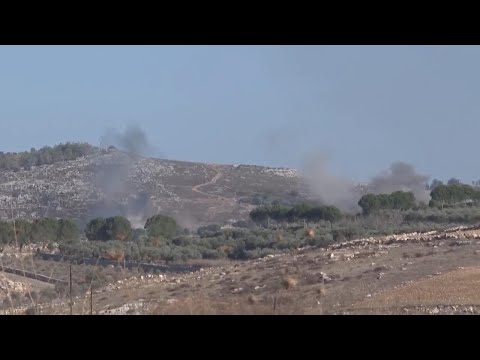 Heavy Israeli shelling in southern Lebanon following Hezbollah attacks