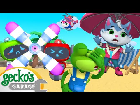 Helena Hide and Seek! | Gecko's Garage | @BusterandFriends | Kids Cartoons